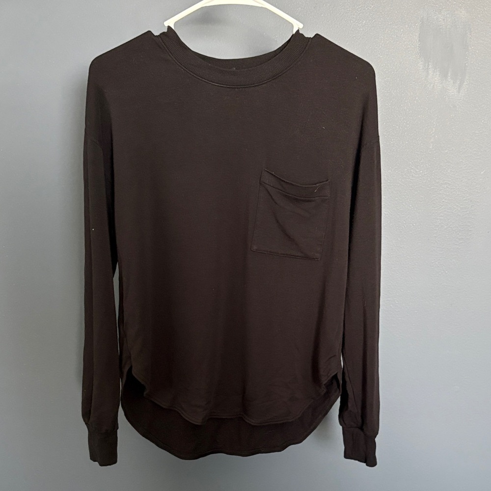 Lou & Grey Black Knit Top